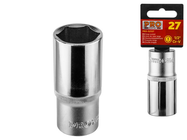 Головка 1/2&quot; 24мм 6гр. глубокая PRO STARTUL (PRO-52124)