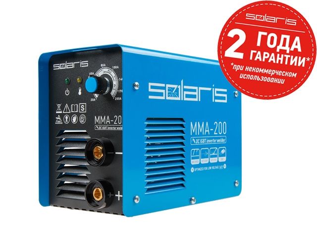 Изображение 1 Инвертор сварочный SOLARIS MMA-200