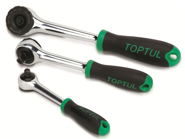 Трещотка 1/2" безредукторная 265мм TOPTUL (CJBT1627) - Садовая техника ...