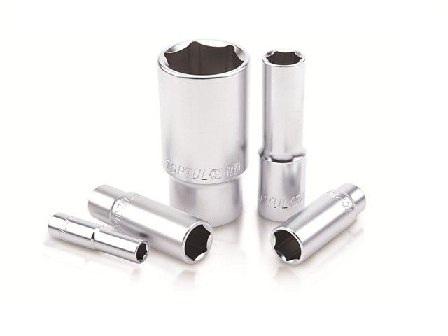 Головка 1/2&quot;  9мм 6гр. глубокая TOPTUL (BAEE1609)