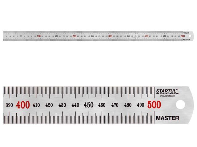 Линейка измерительная 500мм STARTUL &quot;MASTER&quot;(ST3500-050) (быт.)