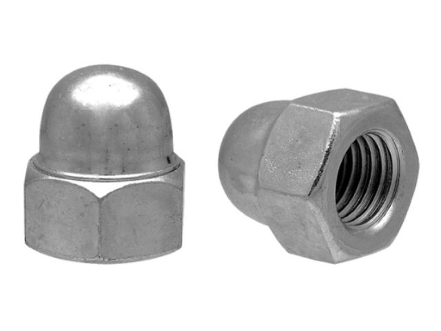 Изображение 1 Гайка М8 колпачковая, цинк, DIN 1587 (50 шт в пласт. конт.) STARFIX