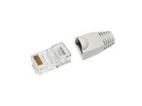 Разъем (джек) компьютерный RJ-45 8P8C с колпачком (по 5 шт.) ЮПИТЕР