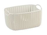 Корзинка ВЯЗАНИЕ 4 л (белый) IDEA
