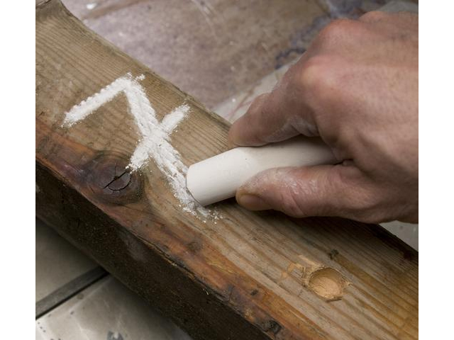 Мелок для маркировки на основе воска MARKAL RAILROAD CHALK БЕЛЫЙ ...