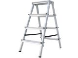 Лестница-стремянка алюм. двухсторонняя 94 см 4 ступ. 3,2кг PRO STARTUL (ST9941-04)