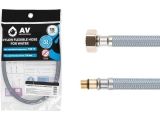 Подводка гибкая, Nylon, иголка м10 короткая - гайка 1/2" 120 см AV Engineering