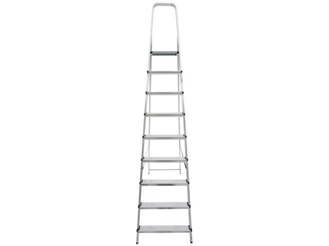 Изображение 2 Лестница-стремянка алюм. 195 см 9 ступ. 7,4 кг PRO STARTUL (ST9940-09)