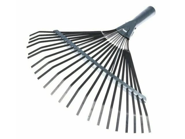 Изображение 1 Грабли веерные пластинчатые ГВ-Л с черенком