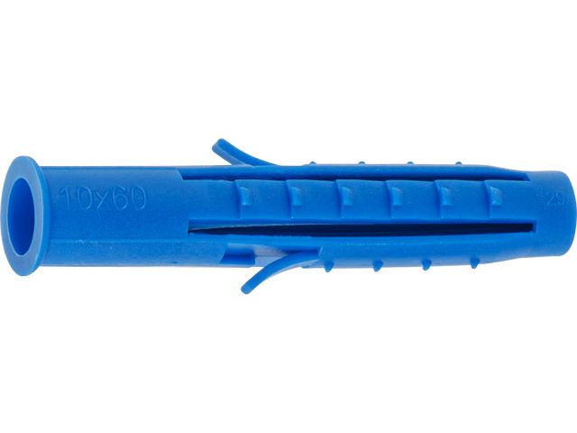 Дюбель распорный 10х60 мм четырехсегментный (100 шт в карт. уп.) STARFIX