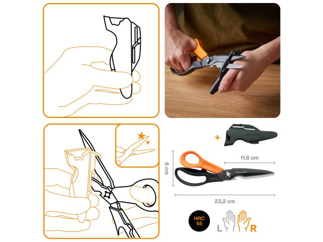 Изображение 9 Ножницы многофункциональные Cuts+More Fiskars