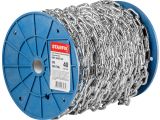 Цепь сварная короткозвенная, оцинк. М5 DIN 766 (бухта 40 м) STARFIX
