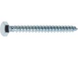 Шуруп 10х50 мм шестигр. головка, цинк, DIN 571 (800 шт в коробе) STARFIX