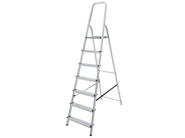 Изображение 1 Лестница-стремянка алюм. 148 см 7 ступ. 5,2кг PRO STARTUL (ST9940-07)