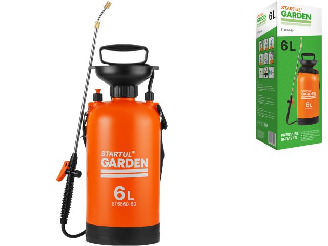Изображение 1 Опрыскиватель компрессионный 6л STARTUL GARDEN (ST6560-60)