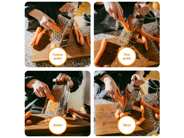 Изображение 3 Терка 4-сторонняя Essential Fiskars