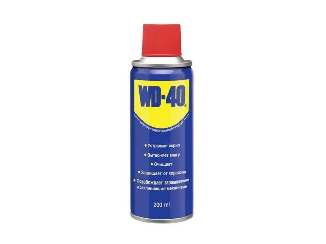 Смазочно-очистительная смесь WD-40 200 мл