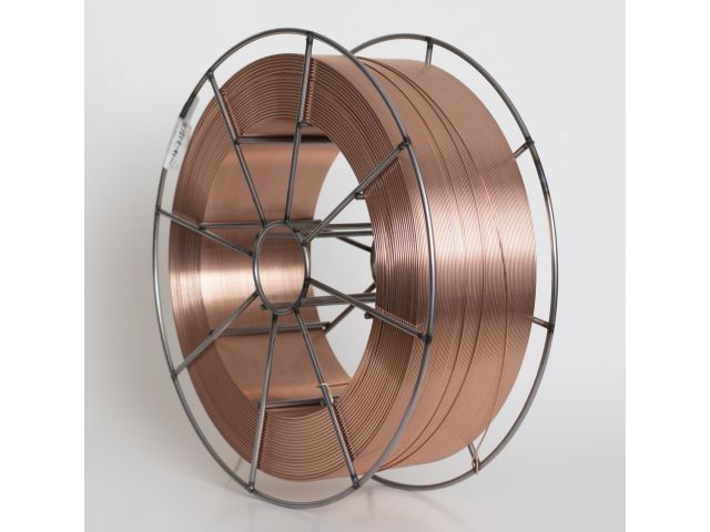 Проволока сварочная омедненная ER 70S-6 ф0,8мм (катушка D300 15 кг) Оливер