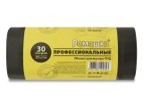 Мешки для мусора, 30 л, 20 шт, "Профессиональные", черные, РОМАШКА