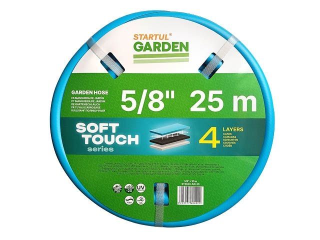 Шланг поливочный 5/8&quot; 25м STARTUL GARDEN SOFT TOUCH (ST6040-5/8-25)