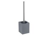 Смотреть изображение 2 Ершик с подставкой STONE ESSENCE, серый, PERFECTO LINEA