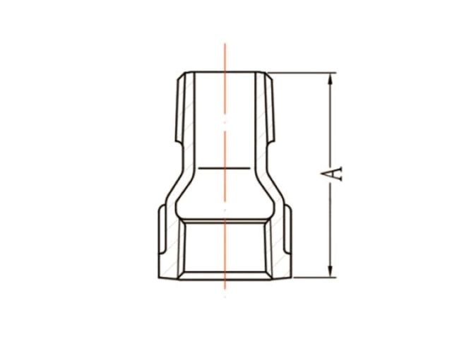 Переход 1&quot; х 1/2&quot; вн.-нар. чугун оцинк., AV Engineering