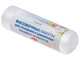 Пакеты фасовочные для хранения и заморозки пищевых продуктов, 100 шт, в рулоне, РОМАШКА