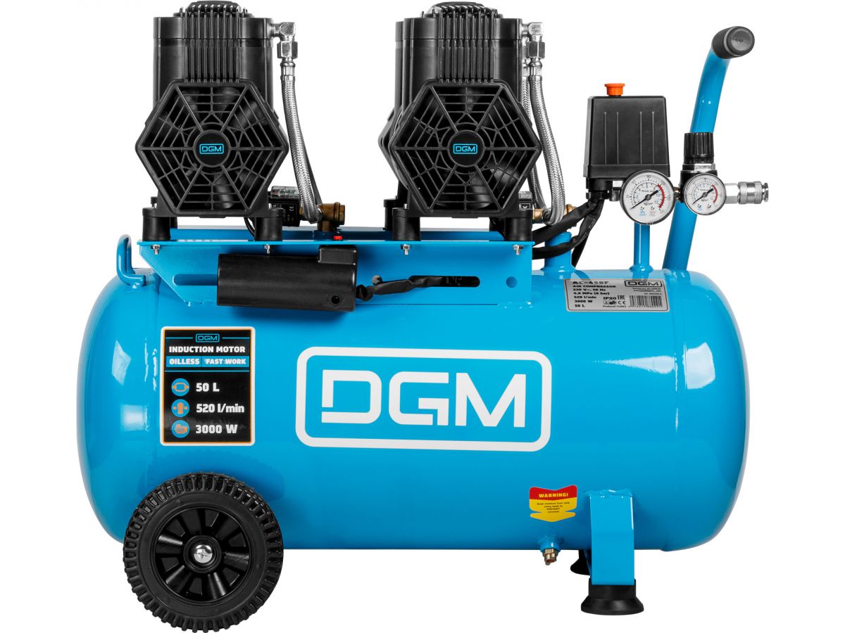 Компрессор DGM AC-450F безмасляный - Садовая техника и инструменты