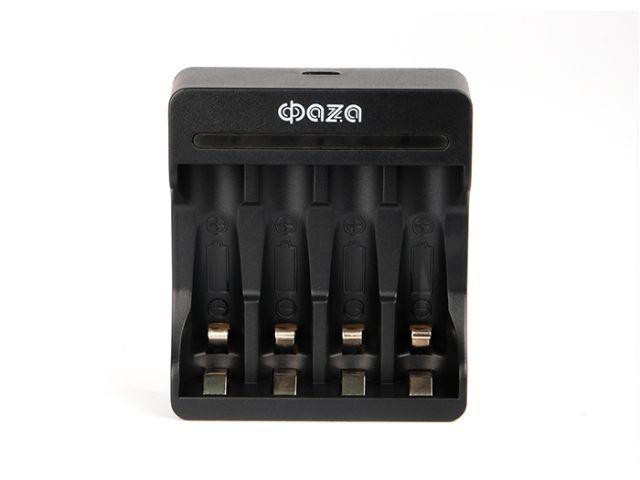 Зарядное USB для 4х Ni-MH аккумуляторов АА, ААА ФАZA