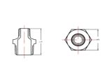 Ниппель ред. 2&quot; х 1 1/2&quot; нар.-нар. чугун оцинк., AV Engineering