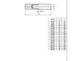 Петля гаражная с шаром 25х140 б/п STARFIX