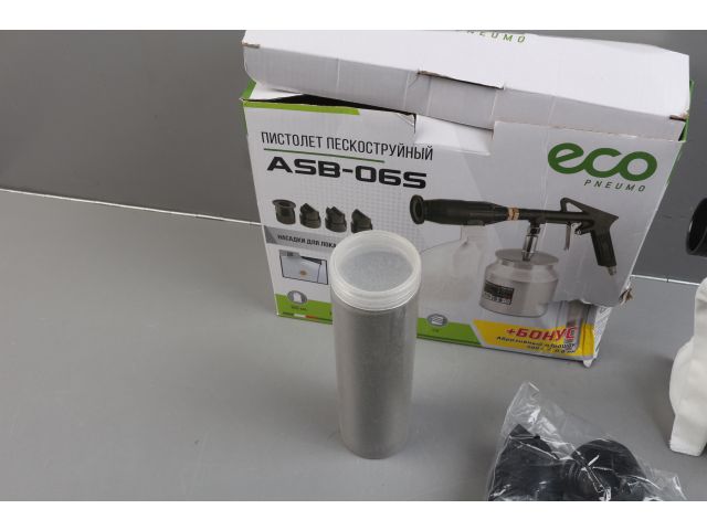 Изображение 4 Пистолет пескоструйный с баком ASB-06S ECO уцененный (1117203561)