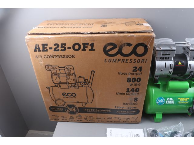 Изображение 2 Компрессор ECO AE-25-OF1 уцененный (1444155840)