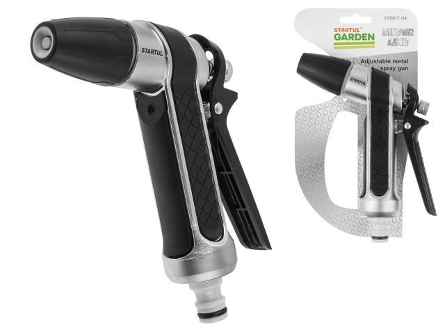 Пистолет-распылитель металл. рег. STARTUL GARDEN (ST6017-04)