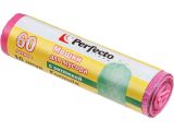 Смотреть изображение 2 Мешки для мусора Formula с затяжкой, 60 л, 10 шт., PERFECTO LINEA