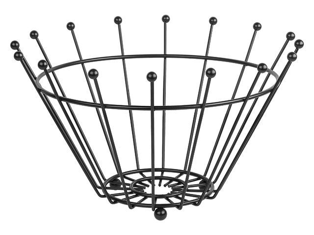 Изображение 2 Корзина для фруктов металлическая, 25х13 см, CARMEN, PERFECTO LINEA