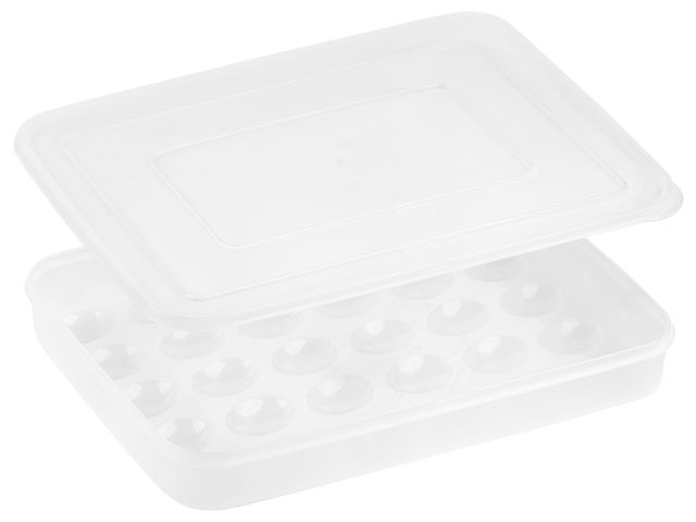 Изображение 2 Контейнер для хранения яиц, 30 ячеек, прозрачный, PERFECTO LINEA