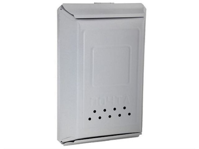 Ящик почтовый с замком 390х260х70 мм (серый)