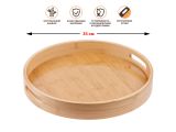 Смотреть изображение 1 Поднос бамбуковый, круглый, 35см, BAMBOO, PERFECTO LINEA