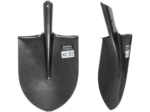 Лопата штыковая из рельсовой стали К1