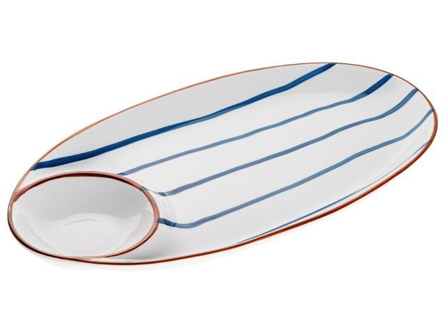 Изображение 2 Блюдо керамическое, 33х17.5х2.8 см, серия MARINE, PERFECTO LINEA