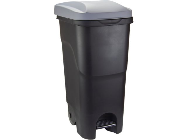 Изображение 1 Контейнер для мусора 85л с педалью (серая крышка)