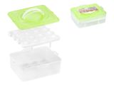 Смотреть изображение 2 Контейнер для хранения яиц, 32 ячейки, зеленый, PERFECTO LINEA