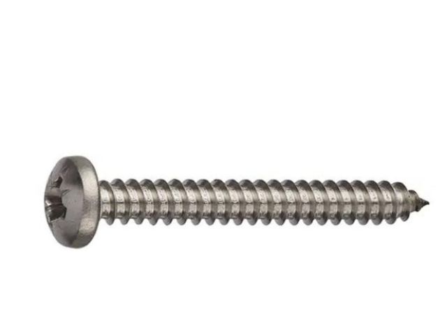 Саморез 4.8х16 мм полусф. головка, острый, нерж.сталь (А2), DIN 7981 (25 шт в зип-локе) STARFIX