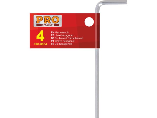 Изображение 1 Ключ шестигранный  4х102х28мм PRO STARTUL (PRO-8804)