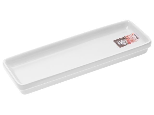 Изображение 2 Блюдо керамическое, 24.5х7.5х3 см, серия ASIAN, белое, PERFECTO LINEA