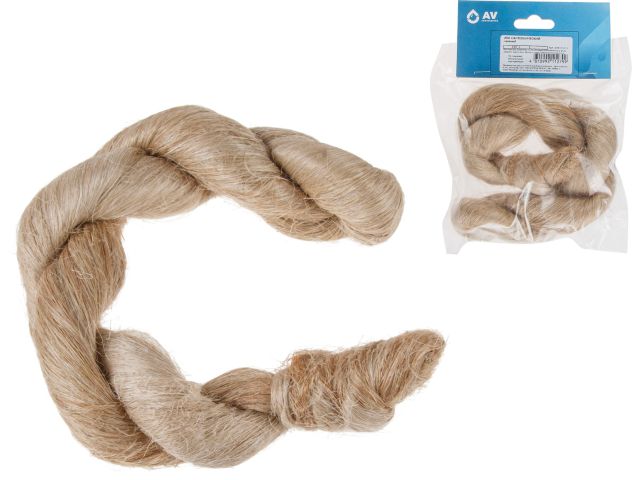 Лен сантехнический чесаный 100 г, AV Engineering