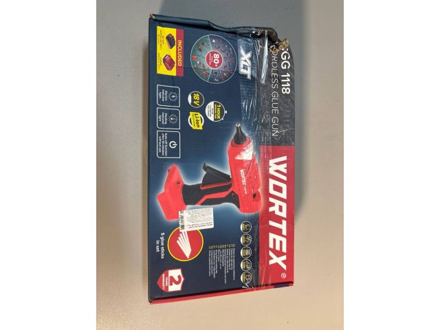 Изображение 1 Аккум. клеевой пистолет WORTEX CGG 1118 в кор. ALL1 XLT с акб и з/у SET 18В, 11 мм уцененный (0000
