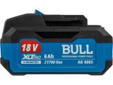 Смотреть изображение 5 Аккумулятор BULL AK 6003 18.0 В, 21700 TAB, 6.0 А/ч, Li-Ion XLTpro