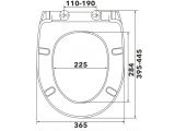 Смотреть изображение 3 Сиденье для унитаза с микролифтом TANK, AV Engineering